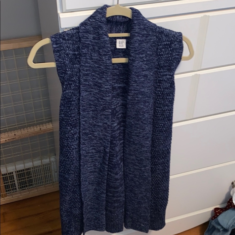 Blue vest